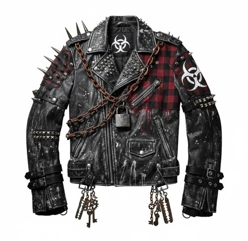Punk gothic spiked - punk,